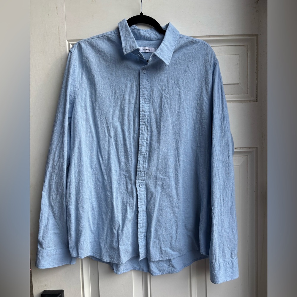 Men's Light Blue Button Down Shirt